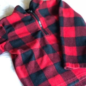 1/4 Zip Fleece Sweatshirt